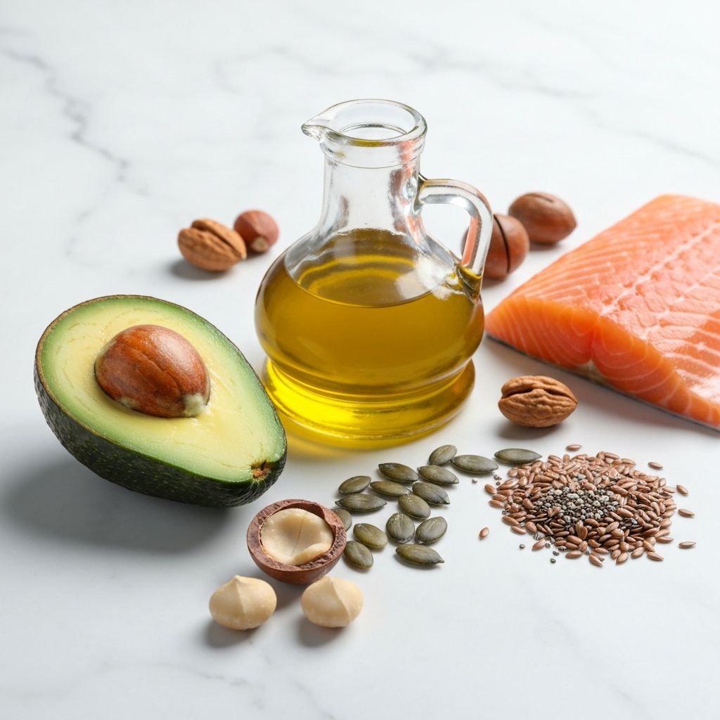 Healthy fats sources
